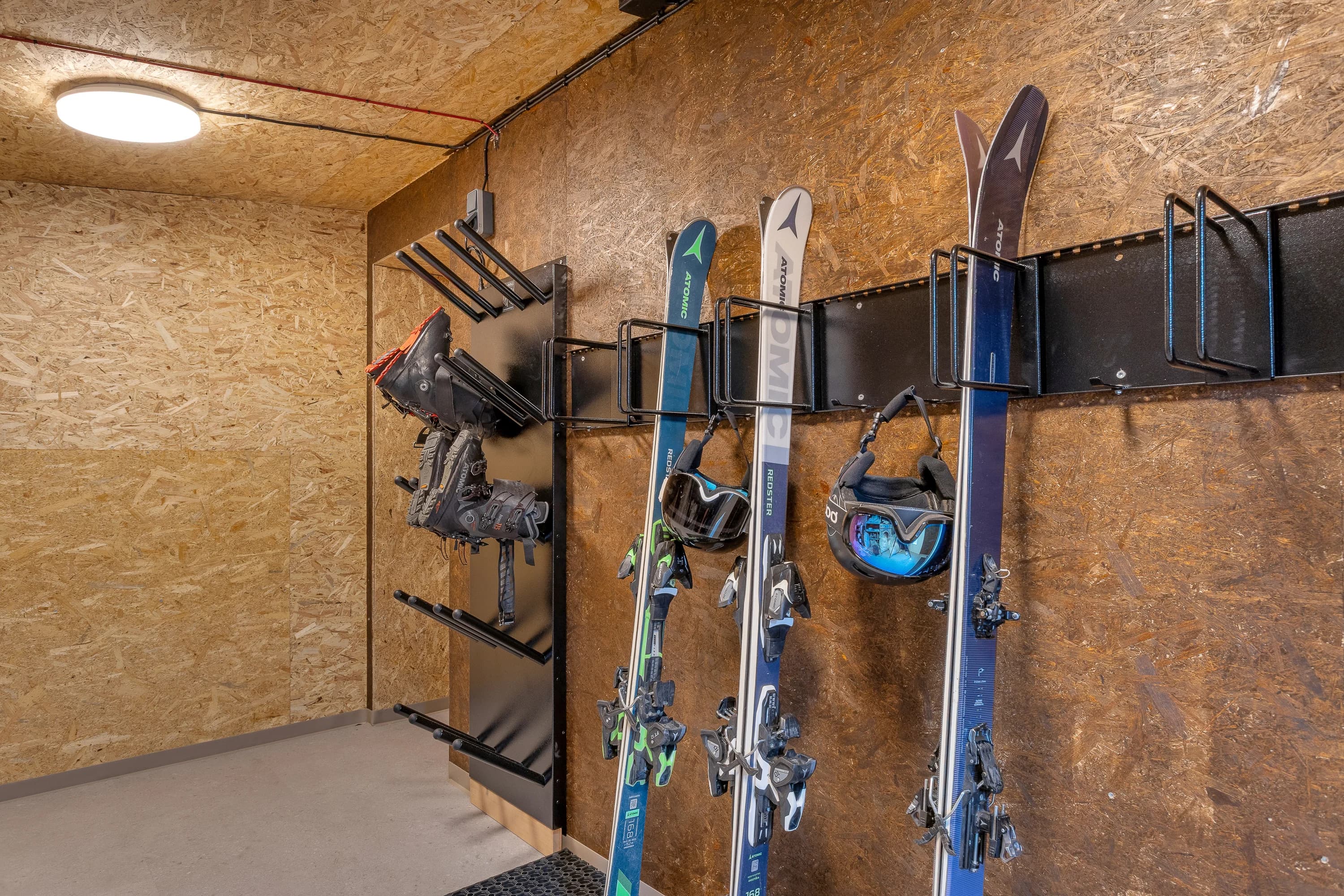 Ski Storage at bryggjan boutique hotel akureyri